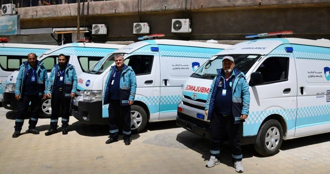 الهوية البصرية الجديدة لمنظومة الإسعاف